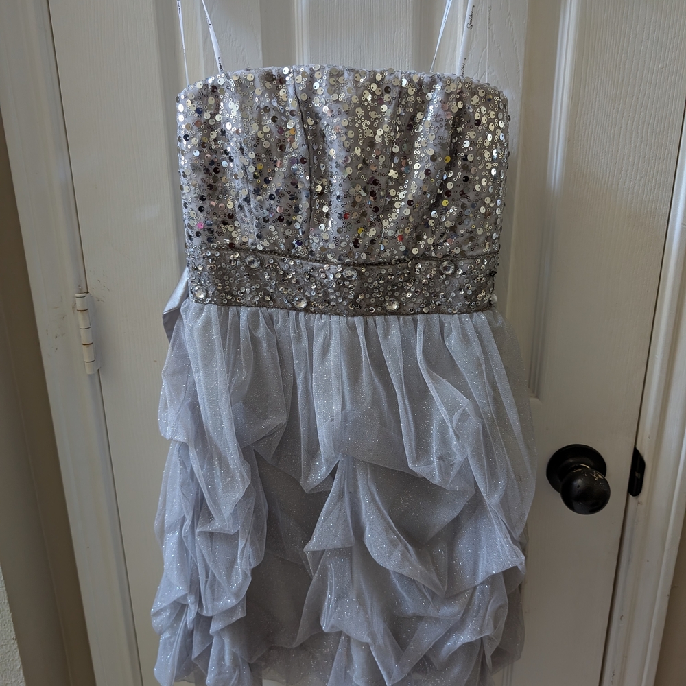 Silver Jeans Glittering Kids Dress